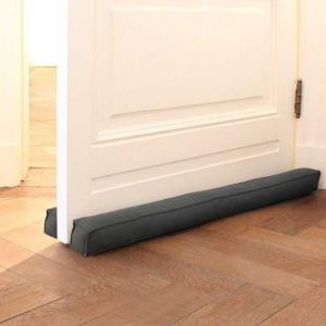 Rori boudin de porte double 70 cm - protection joint sol - gris - contre la traction et le bruit - butoir de porte carré