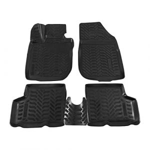 Tapis de sol - 3D EXCLUSIVE - Duster - Caoutchouc - 4 pi&egrave;ces - Compatible 2010-2014