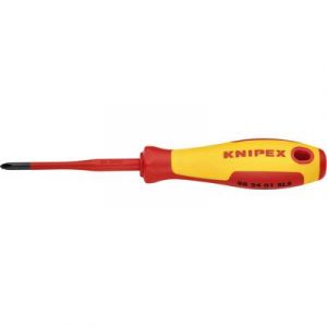 Knipex Tournevis (Slim) pour vis &agrave; t&ecirc;te cruciforme Phillips 187 mm - 98 24 01 SL