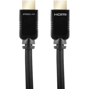Speed Link Speedlink Shield-3 Câble HDMI Xbox 360/Xbox One (Prend en Charge les Résolutions 4K en 3D, 60 Fps, 2160P, Jusqu’à 14,4 Gbit/S, HDMI 2.0, ethernet)