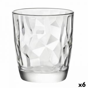 Bormioli Rocco Verre Diamond Verre 390 Ml (6 Unités) (Pack 6x)