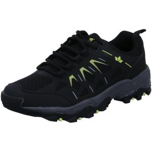 Lico Sierra, Chaussures de Randonnée Basses Mixte, Noir (Schwarz/Lemon Schwarz/Lemon), 44 EU