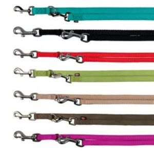 Trixie Premium laisse réglable double, XS?S: 2,00 m/15 mm, bleu - 20072