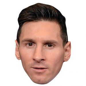 Star Cutouts MASQUE CARTON ADULTE LIONEL MESSI