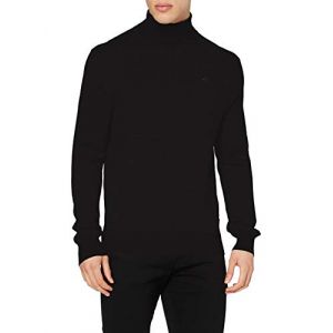 Armani Exchange 8nzm3c Pull à col roulé, Noir (Black 1200), Large Homme