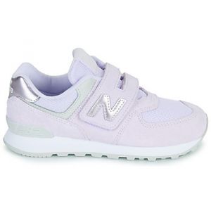 New Balance Baskets basses enfant 574 Rose - Taille 28,29,30,31,32,33