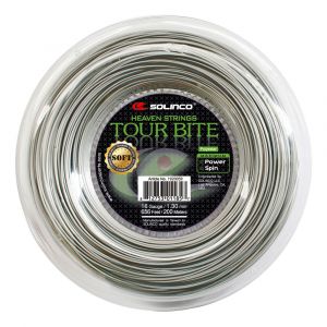 Solinco Bobine Corde Tour Bite Souple Argent Argent