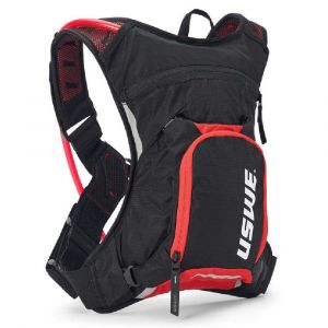 Sac a dos uswe mtb hydro 3l poche a eau 2l noir rouge