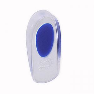 OMABETA Talonnette en gel 3 paires de coussinets de talon en gel pour hommes et parapharmacie ceinture Bleu S (35 à 39 mètres)