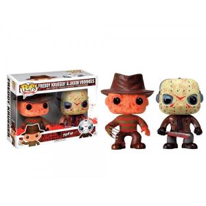 Funko Figurines Pop! Horror : Jason & Freddy Bloody (10 cm)