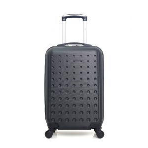 Hero VALISE CABINE - ABS – 55cm – 4 roues – TAURUS – NOIR