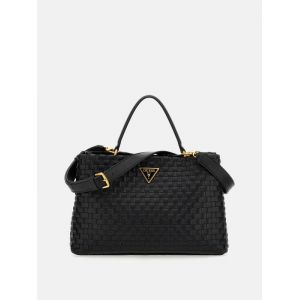 Guess Sac &agrave; main Lisbet tress&eacute; Noir - Couleur Noir - Taille Taille unique