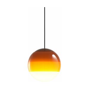 Image de Suspension globe 13,5 cm ambre Dipping Light - Marset