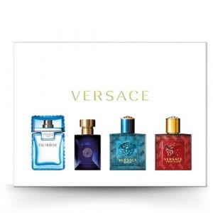 Versace Miniature Collection Mens Gift Set 4 x 5ml