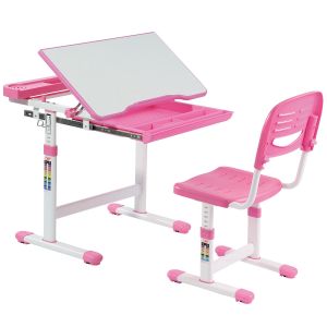 Coast Tiltable Children's Desk Youth Desk-Rosa
