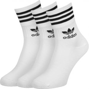 Adidas Mid Curt Crew, taille L, blanc