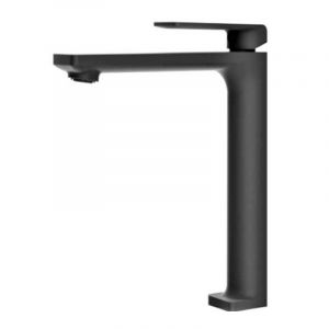 Robinet de lavabo bec XL noir mat Fidji Imex
