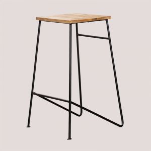 Image de Tabouret haut en m&eacute;tal Strox SKLUM &uarr;65 cm