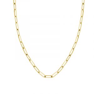 Rosefield Collier "Hammered Chain Necklace Gold" - JNHCG-J628