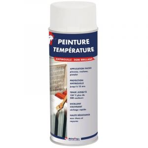 Peinture Temperature - Bleu outremer - RAL 5002 - Bombe 400mL