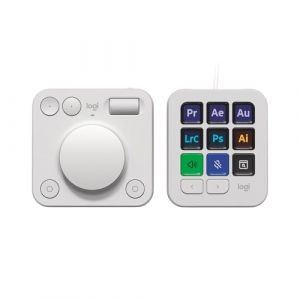 Logitech MX Creative Console - Gris clair