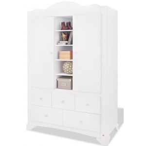 Image de Pinolino 141642G - Armoire bébé 2 portes Pino