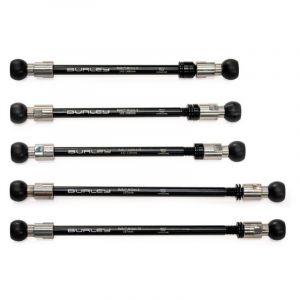 Burley Ballz Thru Axle M12 X 1.50 197 mm Black - Black - Taille 197 mm