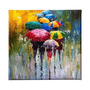 HOMEMANIA Tableau Parapluie 75 60 x 3 x 60 cm