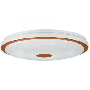 Eglo Plafond Lanciano 1 led blanc en plastique 35W 3000K, 4000K, 5000K h: 8 cm Ø48 cm Dimmable