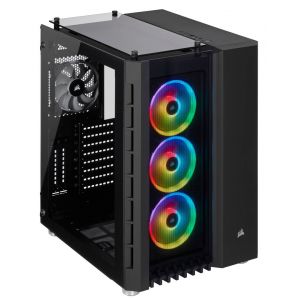 Corsair Crystal Series 680X RGB Tempered Glass, Noir (6 % de r&eacute;duction avec le code POTION )