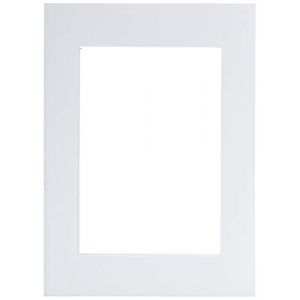 Walther Design PA051W Passepartout, blanc neige, 40 x 50 cm