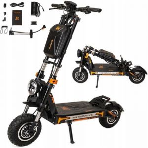 Trottinette Électrique Pliable - Kukirin G4 Max - Double Moteur 3200w - Batterie Amovible 60v 35.2ah - Autonomie Maximale 95km