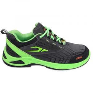 Beta 7271V, Chaussures de sécurité FitEVOLUTION en cuir suédé perforé, Chaussures de travail anti-perforation avec support de stabilité au talon, Taille EU 42, 550g