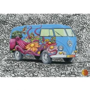 Dino Puzzle 500 pièces : VW Hippies