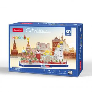 CubicFun Puzzle 3D - Cityline - Moscou