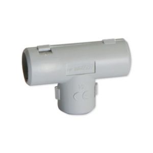Iboco Té de dérivation - diamètre 25 - irl 20678 - Gris