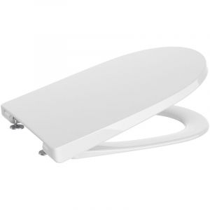 Roca A801E10001 Siège et couvercle Supralit, Collection Ona, Blanc