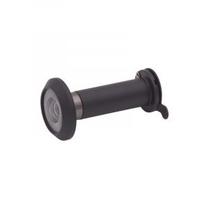 Multimedia Connect Judas optique NL 160° pour porte standard - Ø 12 mm - épaisseur porte 37 à 62 mm - finition noir mat