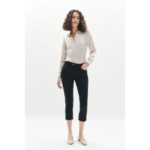 Caroll Femme Pk012-masonb Pantalon, Noir, 46 EU