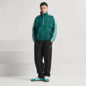 Adidas Liverpool Half Zip Veste Terrace Icons - Sea Green/blanc, pointure Medium - ['Vert'] - Taille Medium