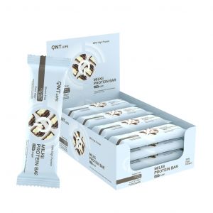 Qnt Nutrition protéinée Flocons de noix de coco Liife Milkii Protein Bar Low sugar