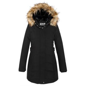 Schott NYC JKTKIMW Jacket, Noir, XS Femme