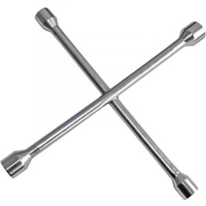 APA 21059 Radkreuz verchromt 17mm 19mm 22mm 13/16 Clé en croix (l x l x h) 355 x 355 x 50 mm