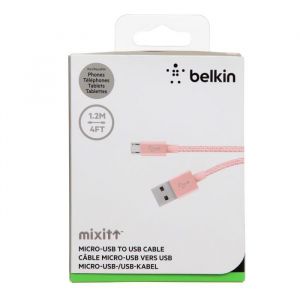 Belkin Premium MIXIT USB Kabel 1 2 m rose-gold F2CU021bt04-C00