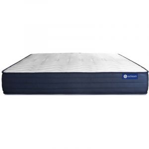 Image de Matelas Actiflex life 140 x 190 cm Ressorts ensach&eacute;s et m&eacute;moire de forme - Epaisseur:22cm