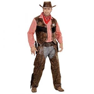 Image de Widmann Déguisement cowboy homme PU marron