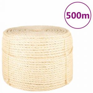 VidaXL Corde 100 % sisal 10 mm 500 m