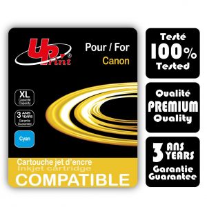 Uprint C-1500XLC - Cartouche cyan compatible Canon PGI-1500XL