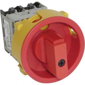 Baco Interrupteur sectionneur 100982 refermable 20 A 1 x 90 ° rouge, jaune 1 pc(s)