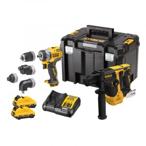 Dewalt Kit 2 Outils Xr 12v 3ah +2 Batteries +chargeur